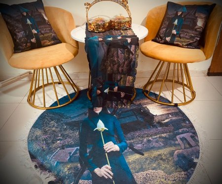 سجادة" الفتاة والوردة"